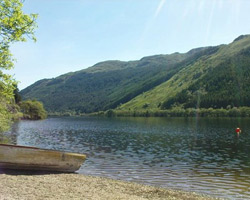 Fishing on Loch Eck